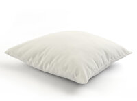 Kissenbezug mit Zipp 60 x 60 cm,wei&szlig;