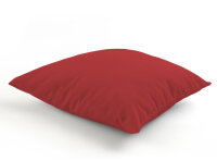 Kissenbezug mit Zipp 60 x 60 cm,rot