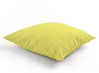 Kissenbezug mit Zipp 60 x 60 cm,gelb
