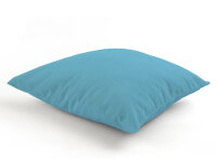 Kissenbezug mit Zipp 60 x 60 cm,t&uuml;rkis