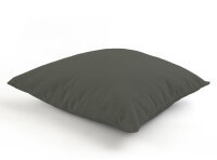 Kissenbezug mit Zipp 60 x 60 cm,grau