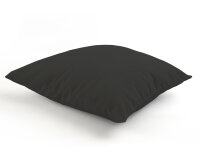 Kissenbezug mit Zipp 60 x 60 cm,schwarz